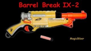 Unboxing und Review Nerf Barrel Break IX2 deutsch [upl. by Inaj896]