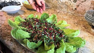 The BEST Tabbouleh Recipe Tabouli Salad  Authentic Lebanese  Armenian Cooking [upl. by Velasco]