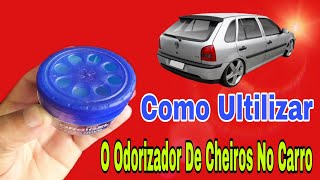 Como fazer Aromatizante de carro passo a passo [upl. by Oimetra]