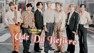 Ude Dil Befikre ft BTS  BTS HINDI mix FMV BTS edits [upl. by Hsirrehc]