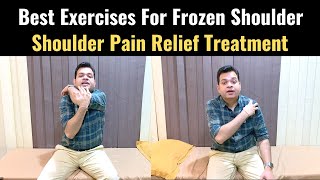 Shoulder Pain Relief Exercises Frozen Shoulder Treatment Rotator Cuff Exercises Shoulder Care [upl. by Sublett]