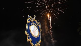 HASTEAMENTO DA BANDEIRA NA ABERTURA DA FESTA DA PADROEIRA DE MACAPARANA NOSSA SENHORA DO AMPARO [upl. by Ben131]