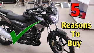 TVS Raider 125 Advantages  5 Reasons To Buy TVS Raider 125 💥 [upl. by Ayikan942]