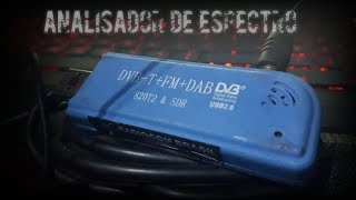 Analisador de espectro DVBT FM DAB SDR [upl. by Yzdnil]