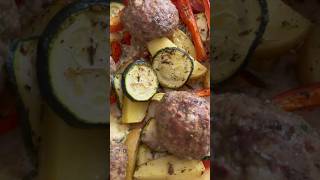 Bifteki Baked Beef Burgers  Healthy Food healthy easyrecipe beef burger greek greekfood [upl. by Audrye216]