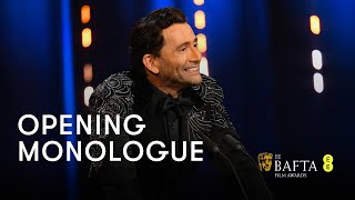 David Tennants hilarious opening monologue  EE BAFTA Film Awards 2024 [upl. by Darrelle]