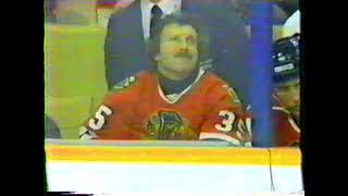 Chicago Blackhawks Toronto Maple Leafs Jan 23 1984 Highlights [upl. by Aehtorod333]