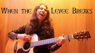 When the Levee Breaks  Led Zeppelin Acoustic Cover [upl. by Oznohpla]