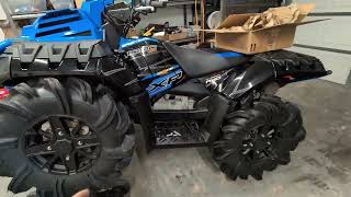 Best Mod HL Sportsman Shock Swap TrimmingRaked Arms recommended in rear Highlifter suspension [upl. by Naj955]