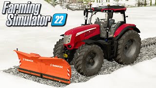 Odśnieżanie ❄️  Farming Simulator 22 [upl. by Amin]