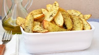 Patatas al Horno con Hierbas Provenzales  Recetas rápidas y económicas [upl. by Cire]