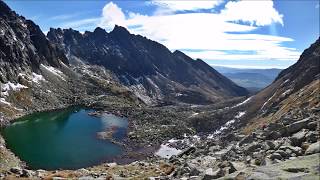 Hiking trip from Strbske Pleso to Bystra lavka 2300m High Tatras National Park Slovakia [upl. by Gibert770]