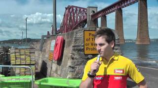 British Superbike stars at the Forth Bridges [upl. by Aer666]