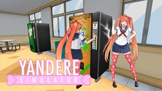 SPOILER  Osana Expels Vending Machine  Sabotage  Yandere Simulator [upl. by Vadnee]