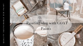 An unboxing and first impression of Eco COAT paint  Hallway renovation [upl. by Lorelle]