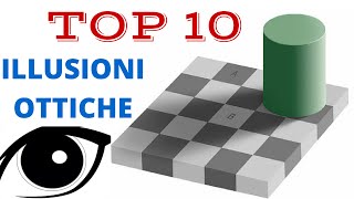 Top 10 Migliori ILLUSIONI OTTICHE di Sempre  Incredibile [upl. by Aneleve]