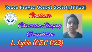 CSC 023 l L Lydia l PPGS shorts tamilchristiansongs trending [upl. by Notnil557]