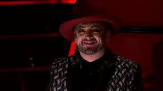 Incredible LOOPING Sam Perry vs AP D Antonio Sympathy for the Devil The Voice Australia 2018 [upl. by Baylor]