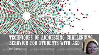 Techniques of addressing challenging behavior for students with ASD [upl. by Eillime]