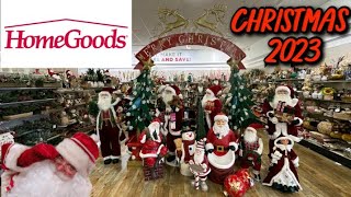 HomeGoods 2023 Christmas Decorations Full Store Walkthrough Big Selection [upl. by Ian]