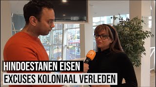 HINDOESTANEN EISEN EXCUSES VOOR KOLONIAAL VERLEDEN [upl. by Nahtiek513]