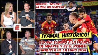 ESPAÑA a la FINAL Lamine YAMAL el MVP que eliminó a Francia MBAPPÉ suma otro FRACASO  Exclusivos [upl. by Desdamona91]