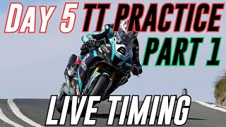 Live Timing For Day 5 Part 1 Qualifying [upl. by Epner]