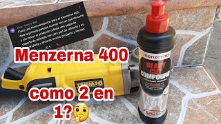 Menzerna 400 como 2 en 1 [upl. by Nelle]