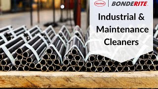 BONDERITE® Industrial and Maintenance Cleaners [upl. by Nichola]