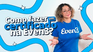 Como fazer um certificado [upl. by Bonne]