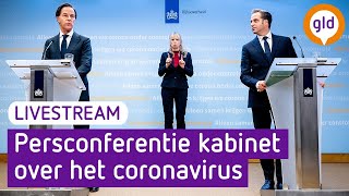 KIJK TERUG Persconferentie Mark Rutte over de coronamaatregelen  Omroep Gelderland [upl. by Burkhart]