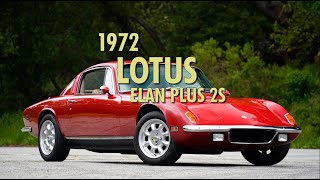 Walk Around  1972 Lotus Elan Plus 2S [upl. by Edgell]