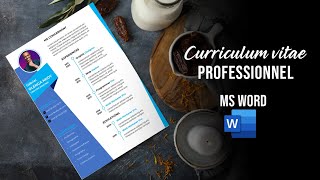 Comment créer un CV Pro en Ms Word pas à pas et non saute saute [upl. by Ardnasyl154]