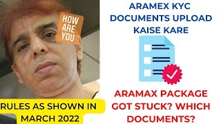 Aramex kyc documents upload kaise kare  How to upload kyc documents in aramax courier 👍 [upl. by Sidwel]