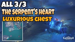 Lokasi Luxurious Chest di The Serpents Heart Genshin Impact [upl. by Aicak]