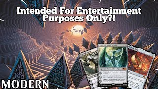 Intended For Entertainment Purposes Only  Legendary Tron  Modern  MTGO [upl. by Ardnua]