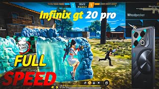 FREE FIRE  Infinix gt 20 pro Infinix gt 10 pro 😱😱 free fire 1v1 only Woodpecker gan [upl. by Innig]