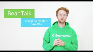 Tutorial How to report on your monthly payables [upl. by Akiemahs998]