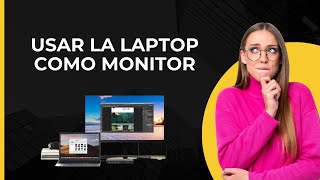 Usar laptop como monitor HDMI  Laptop no muestra pantalla HDMI  Usar laptop como segunda [upl. by Ennaharas429]