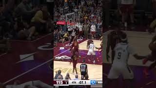 Jarrett Allen CLUTCH rejection Cleveland Cavaliers NBA Basketball Cavs NBA Basketball [upl. by Zed]