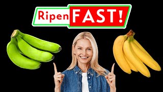 How To Ripen Bananas FAST StepbyStep Guide [upl. by Tarabar]