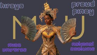 Miss Universe Philippines 2024 Chelsea Manalo in National Costume [upl. by Anilef627]