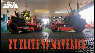 Bad Boy Mowers ZT Elite VS Maverick [upl. by Nomolos]