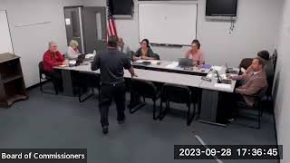 September 28 2023 Ogemaw County Board of Commissioners Meeting [upl. by Vevine]