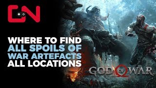 God of War Spoils of War Artefact Locations Alfheim [upl. by Milty]