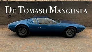 De Tomaso Mangusta road tested [upl. by Assenev879]