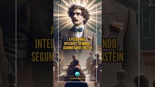 🌐 A pessoa que ALBERT EINSTEIN considerava a mais inteligente no mundo mundoemfoto contos física [upl. by Aielam]