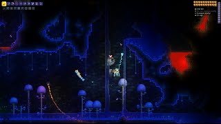 Terraria  Leading water from the ground down to hell is so satisfying​ [upl. by Doelling740]