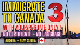 immigration to Canada 2024 without job offer  Part 3 immigration canada [upl. by Airamas]