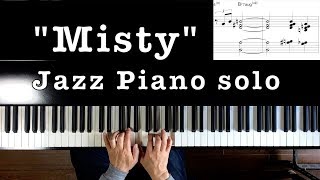 “Misty” Jazz Piano Solo [upl. by Eigram140]